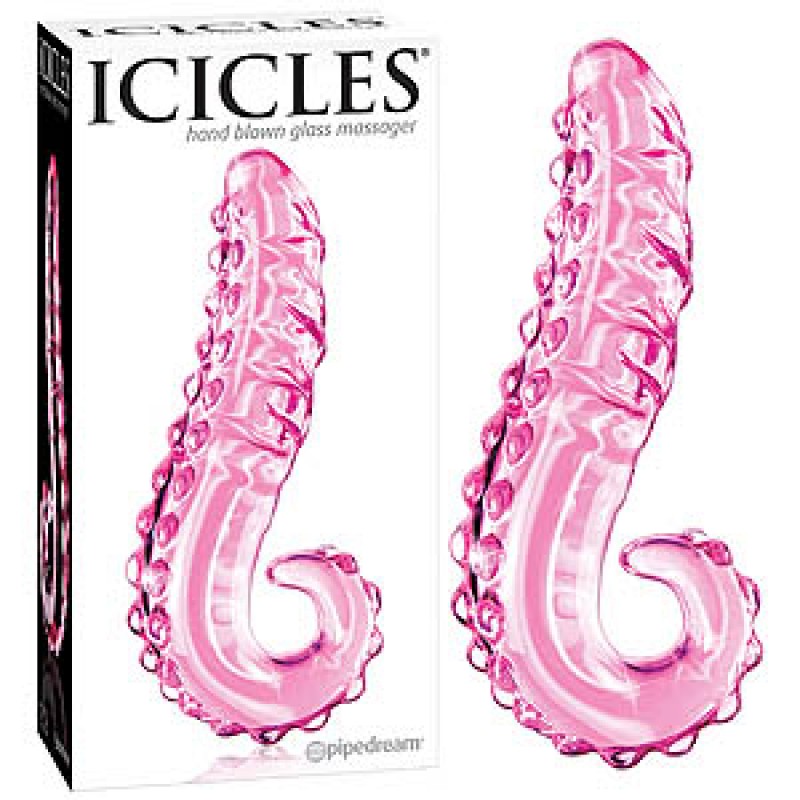 Pipedream Icicles 24 Curved Glass Dong